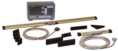 Digital Readout System - #174-173PM2K; 2-Axis; 12 x 36'' Series ABS-AOS; For Milling Applications - Eagle Tool & Supply