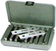 #52-437-250 - 9 Piece Set - 3/4 to 1-3/4'' - Parallel Set - Eagle Tool & Supply