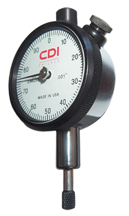 .025 Total Range - 0-5-0 Dial Reading - AGD 1 Dial Indicator - Eagle Tool & Supply