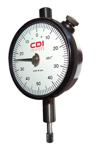 1 Total Range - 0-100 Dial Reading - AGD 2 Dial Indicator - Eagle Tool & Supply