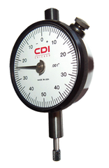 .200 Total Range - 0-10 Dial Reading - AGD 2 Dial Indicator - Eagle Tool & Supply