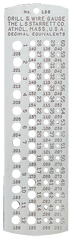 #186 - Number 1 to 60 - Drill Gage - Eagle Tool & Supply
