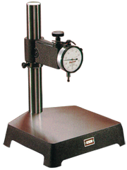 #653J - Kit Contains: .0005" Graduation; 0-25-0 Reading - Cast Iron Comparator Stand & Dial Indicator - Eagle Tool & Supply