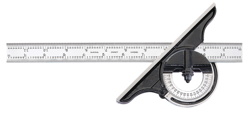 490-12-16R BEVEL PROTRACTOR - Eagle Tool & Supply