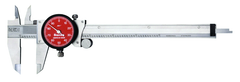 #R120A-6 - 0 - 6'' Measuring Range (.001 Grad.) - Dial Caliper - Eagle Tool & Supply