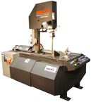 Mark III 18 x 22" Capacity Vertical Production Bandsaw with Pwoer Tilt Head; 3° Forward Canted Column; 60° Miter Capability; Variable Speed (50 TO 450SFPM); 24 x 33" Work Table; 5HP; 3PH 240V - Eagle Tool & Supply