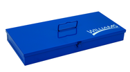 30-1/4 x 11-1/2 x 4-3/4" Blue Toolbox - Eagle Tool & Supply