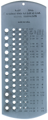#52-480-010 - Number 1 to 60 - Drill Gage - Eagle Tool & Supply