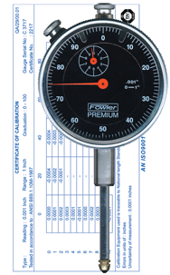 1 Total Range - 0-100 Dial Reading - AGD 2 Dial Indicator - Eagle Tool & Supply