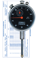 1 Total Range - 0-100 Dial Reading - AGD 2 Dial Indicator - Eagle Tool & Supply