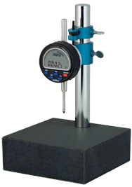 Kit Contains: Granite Base with .0005/.01mm Electronic Indicator - Granite Stand with Indi-X Blue Electronic Indicator - Eagle Tool & Supply