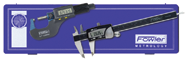 Kit Contains: 0-6" Electronic Caliper; 0-1" Electronic Micrometer; Shop-Hardened Case - Basic Electronic Measuring Set - Eagle Tool & Supply