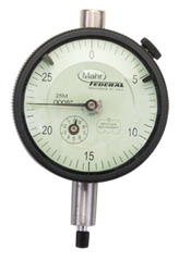 .025 Total Range - 0-10 Dial Reading - AGD 2 Dial Indicator - Eagle Tool & Supply