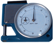 #DTG2 - 0 - .500'' Range - .001" Graduation - 1/2'' Throat Depth - Dial Thickness Gage - Eagle Tool & Supply