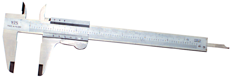 0 - 8'' Measuring Range (.001 / .02mm Grad.) - Vernier Caliper - Eagle Tool & Supply