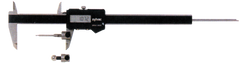 2" Overall Length - .062 Shaft Diameter - Jaw Clamp-On Attachment for Calipers - Eagle Tool & Supply