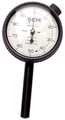 .200 Total Range - 0-100 Dial Reading - Back Plunger Dial Indicator - Eagle Tool & Supply