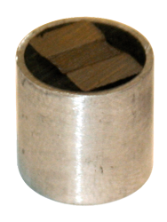 Rare Earth Two-Pole Magnet - 3/4'' Diameter Round; 36 lbs Holding Capacity - Eagle Tool & Supply