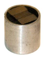 Rare Earth Two-Pole Magnet - 2'' Diameter Round; 345 lbs Holding Capacity - Eagle Tool & Supply