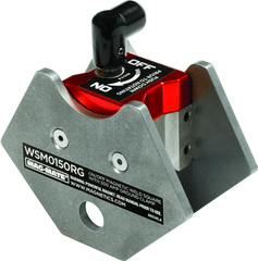On/Off Rare Earth Magneitc Welding Square - 4" Length - 150 lbs Holding Capacity - Eagle Tool & Supply