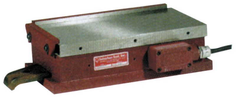 Electromagnetic Chuck with Transverse Poles - #EMCB815T; 8'' x 15'' - Eagle Tool & Supply