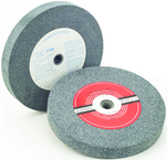 10" - 120 Grit - Aluminum Oxide - Grinding Wheel - 1" Face - 1" Arbor - Eagle Tool & Supply