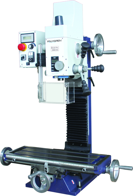 14" Gear Head Milling Machine, Variable Speed, 1.25HP, 120V, 1PH - Eagle Tool & Supply