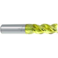 1/4 x 1/4 x 1/2 x 2 3 Flute Carbide End Mill-DLC - Eagle Tool & Supply