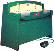 Hydraulic Sheet Metal Shear - #NH5216; 16 Gauge Capacity (Mild Steel); 3HP Motor - Eagle Tool & Supply