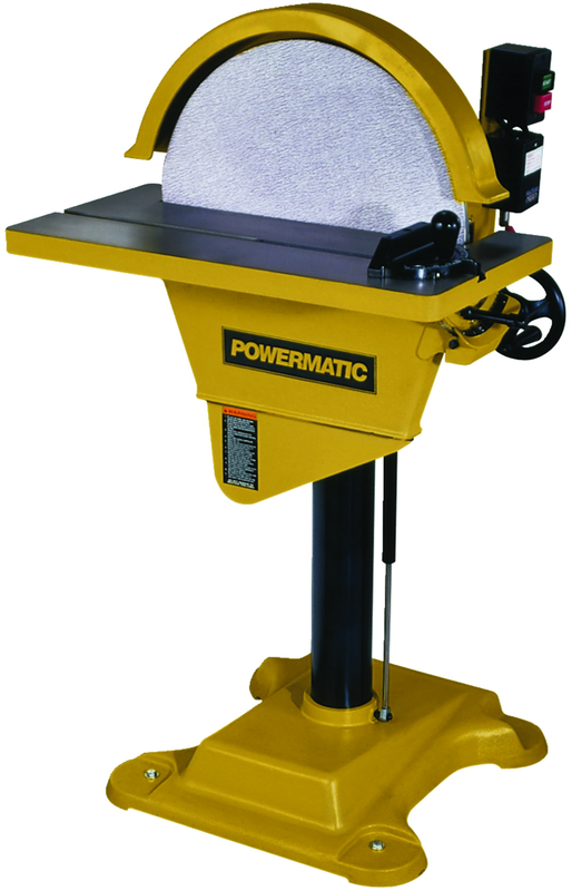 Disc Sander - #DS20; 10-1/2 x 27-1/2" Table; 3HP; 230V/460V; 3PH Motor - Eagle Tool & Supply