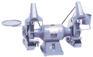 Bench Grinder-Deluxe - #1021WD; 10 x 1 x 7/8'' Wheel Size; 1.5HP; 3PH; 208-230/460V Motor - Eagle Tool & Supply