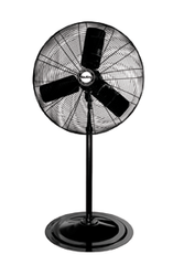 24" Oscillating Pedestal (90° oscillation); 3-speed; 1/4 HP; 120V - Eagle Tool & Supply