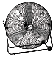 24" Industrial Grade Floor Fans; 3-speed; 1/4 HP; 120V - Eagle Tool & Supply