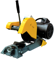 Abrasive Cut-Off Saw - #K7B; Takes 7" x 1/2" Hole Wheel (Not Included); 1HP; 1PH; 110/220V Motor - Eagle Tool & Supply