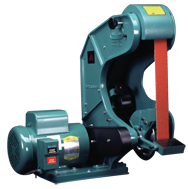 Belt Grinder - #760MC200B; 1-1/2 x 60'' Belt; 2HP; 3PH; 230V Motor - Eagle Tool & Supply