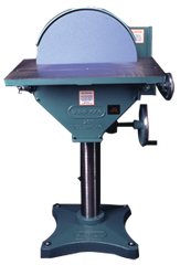 Heavy Duty Disc Sander-No Controls & NO Magnetic Starter - #20100 - 20'' Disc - 3HP; 3PH; 230V Motor - Eagle Tool & Supply