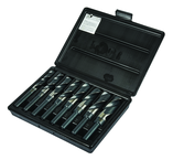 8 Pc. HSS Reduced Shank Drill Set - Eagle Tool & Supply