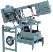 Horizontal Mitre Bandsaw - #2000; 9 x 14'' Capacity; 1.5HP; 1PH; 220V Motor - Eagle Tool & Supply