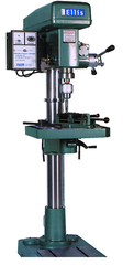 9400 Floor Model Drilling & Tapping Machine - 18-1/2'' Swing; 2HP; 1PH; 110V Motor - Eagle Tool & Supply