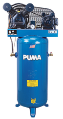 Air Compressors - Model #PK6560V; 60 Gallon / Horizontal Tank; 6-1/2HP; 1PH; 230V Motor - Eagle Tool & Supply