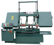 Wet Horizontal Bandsaw - #F-16-1; 16 x 20'' Capacity; 7.5HP; 440V, 3PH Motor - Eagle Tool & Supply