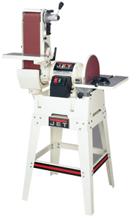 6" x 48" Belt and 12" Disc Floor Standing Combination Sander 1-1/2HP 115/230V; 1PH - Eagle Tool & Supply