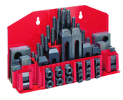 CK-38, Clamping Kit 52-pc with Tray for 1/2" T-slot - Eagle Tool & Supply