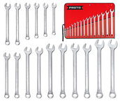 31 Pc. Satin Combination ASD Wrench Set - 12 Point - Eagle Tool & Supply