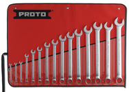 Proto® 15 Piece Satin Metric Combination ASD Wrench Set - 12 Point 7MM-32MM - Eagle Tool & Supply