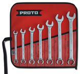 Proto® 7 Piece Combination Flare Nut Wrench Set - 12 Point - Eagle Tool & Supply