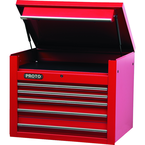 Proto® 450HS 34" Top Chest - 5 Drawer, Red - Eagle Tool & Supply