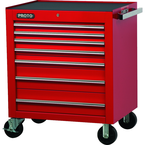 Proto® 450HS 34" Roller Cabinet - 7 Drawer, Red - Eagle Tool & Supply