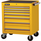 Proto® 450HS 34" Roller Cabinet - 7 Drawer, Yellow - Eagle Tool & Supply