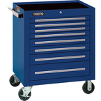 Proto® 450HS 34" Roller Cabinet - 8 Drawer, Blue - Eagle Tool & Supply